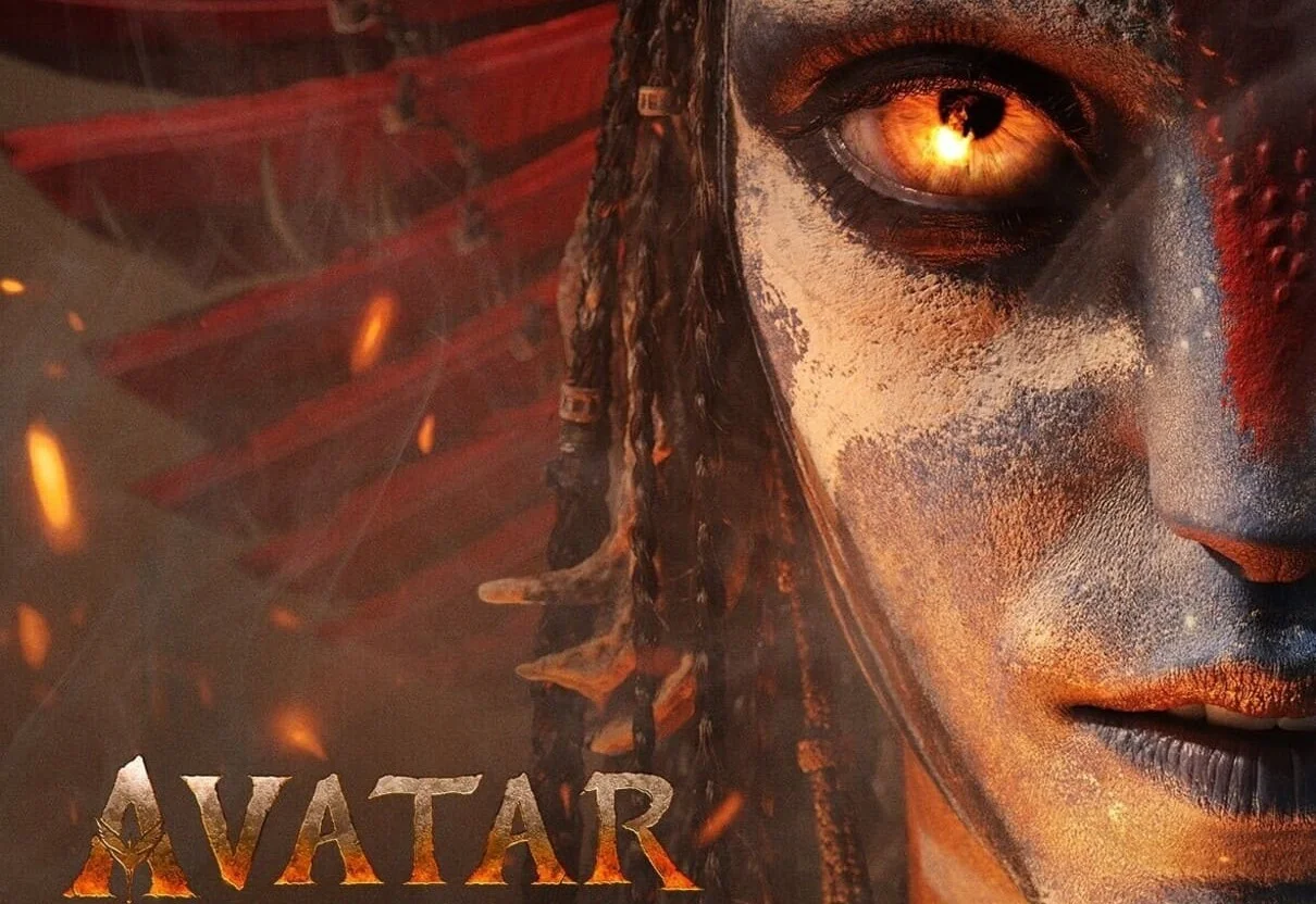 Обложка: постер фильма «Аватар: Огонь и пепел»