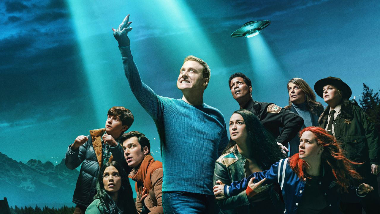 Обложка: постер сериала «Засланец из космоса»