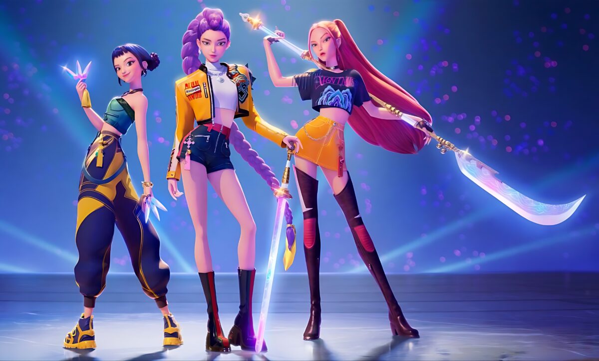 Обложка: кадр из фильма «Кей-поп-охотницы на демонов»