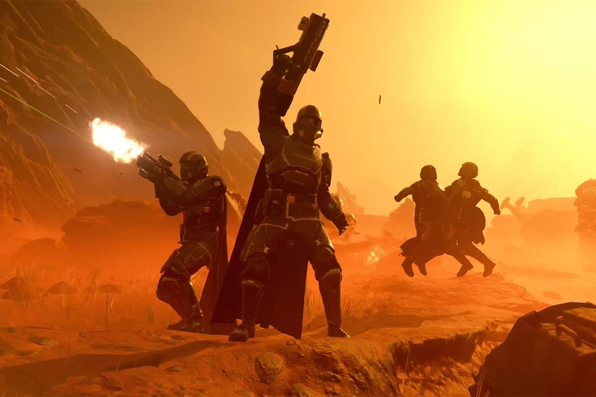 Обложка: Helldivers 2