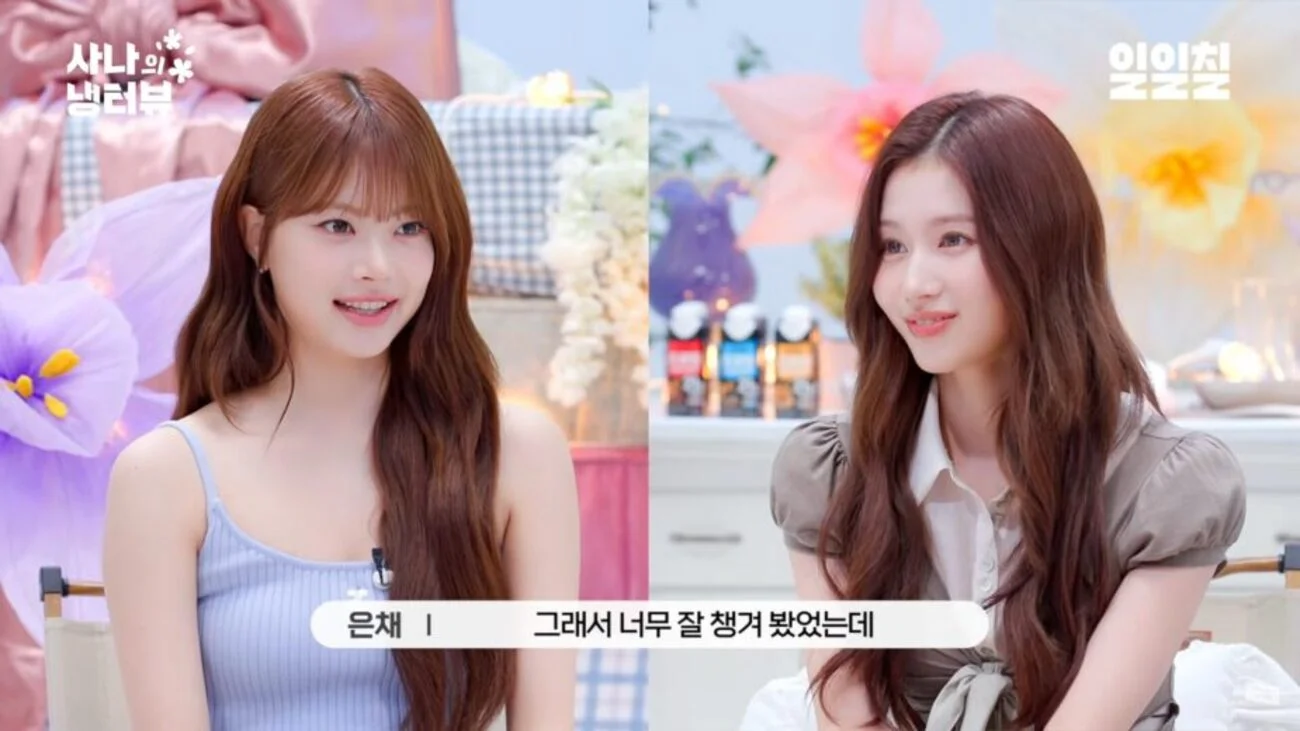Обложка: скриншот YouTube-шоу TWICE «Sana’s Fridge Interview»