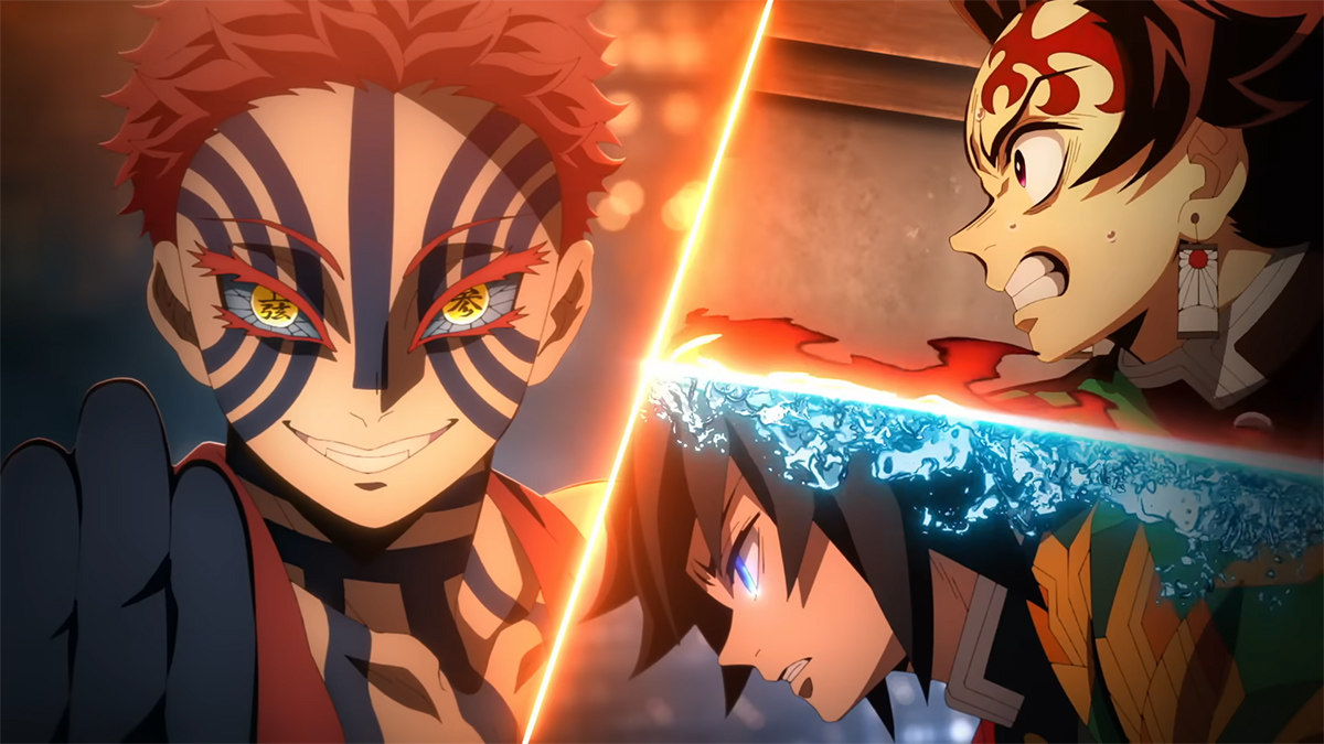 Обложка: «Клинок, рассекающий демонов: Бесконечный замок»