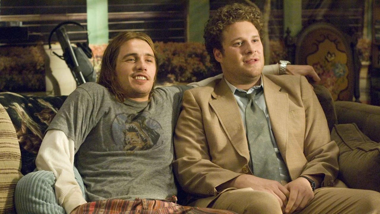 Обложка: кадр из фильма «Ананасовый экспресс: Сижу, курю»