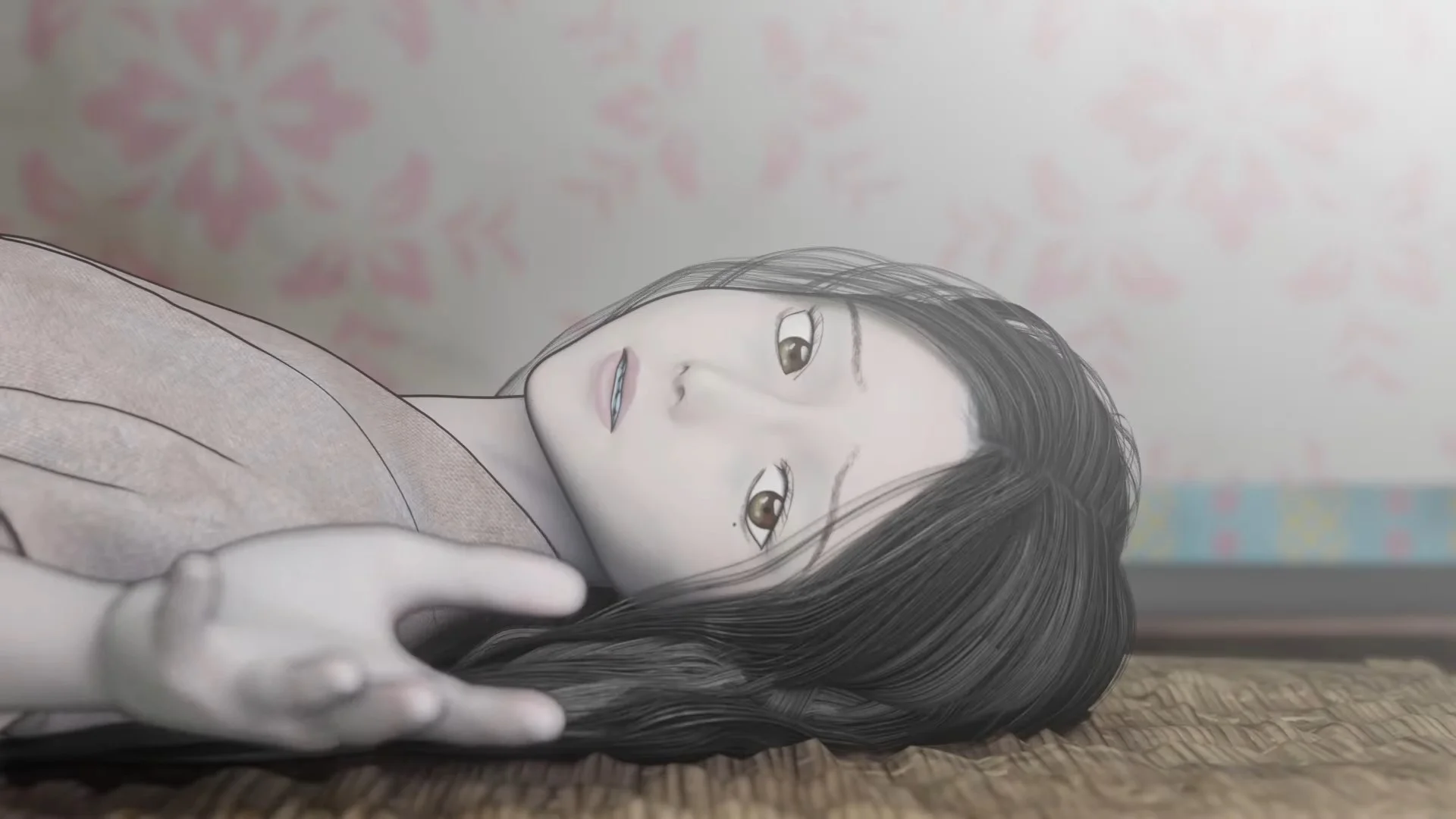 Обложка: кадр из трейлера Kinuginu no Hanayuki