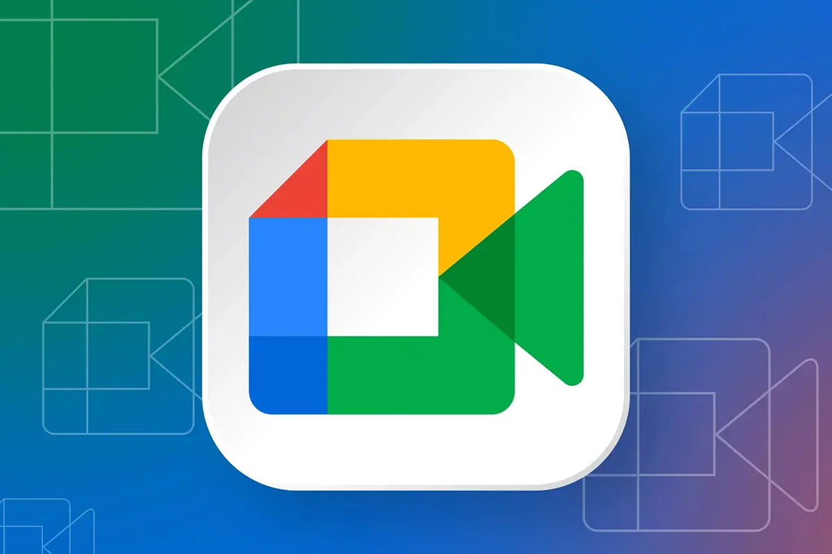 Обложка: логотип Google Meet
