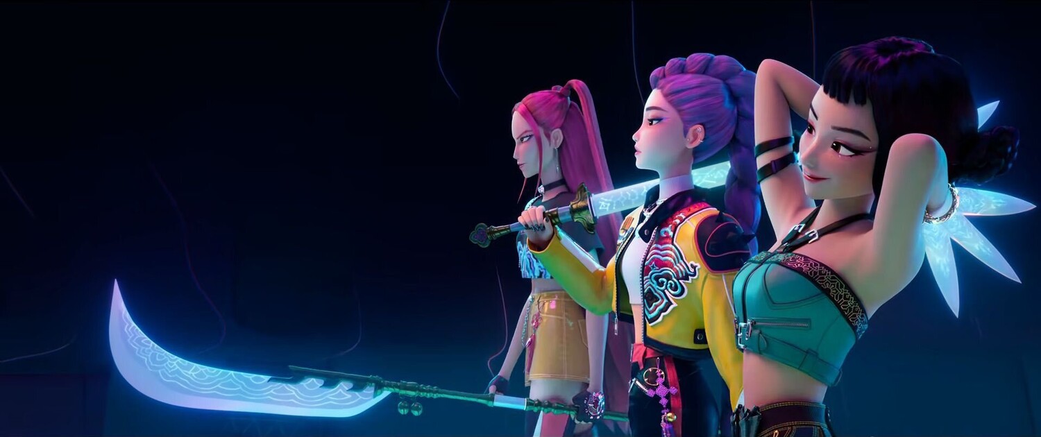 Обложка: кадр из фильма «Кейпоп-охотницы на демонов»