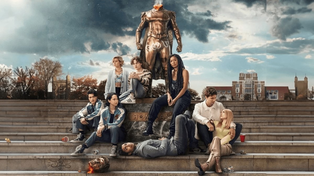 Обложка: обложка сериала «Поколение V"