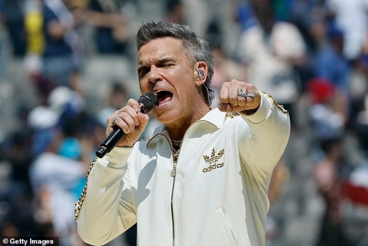 Обложка: Робби Уильямс. Фото: Getty Images