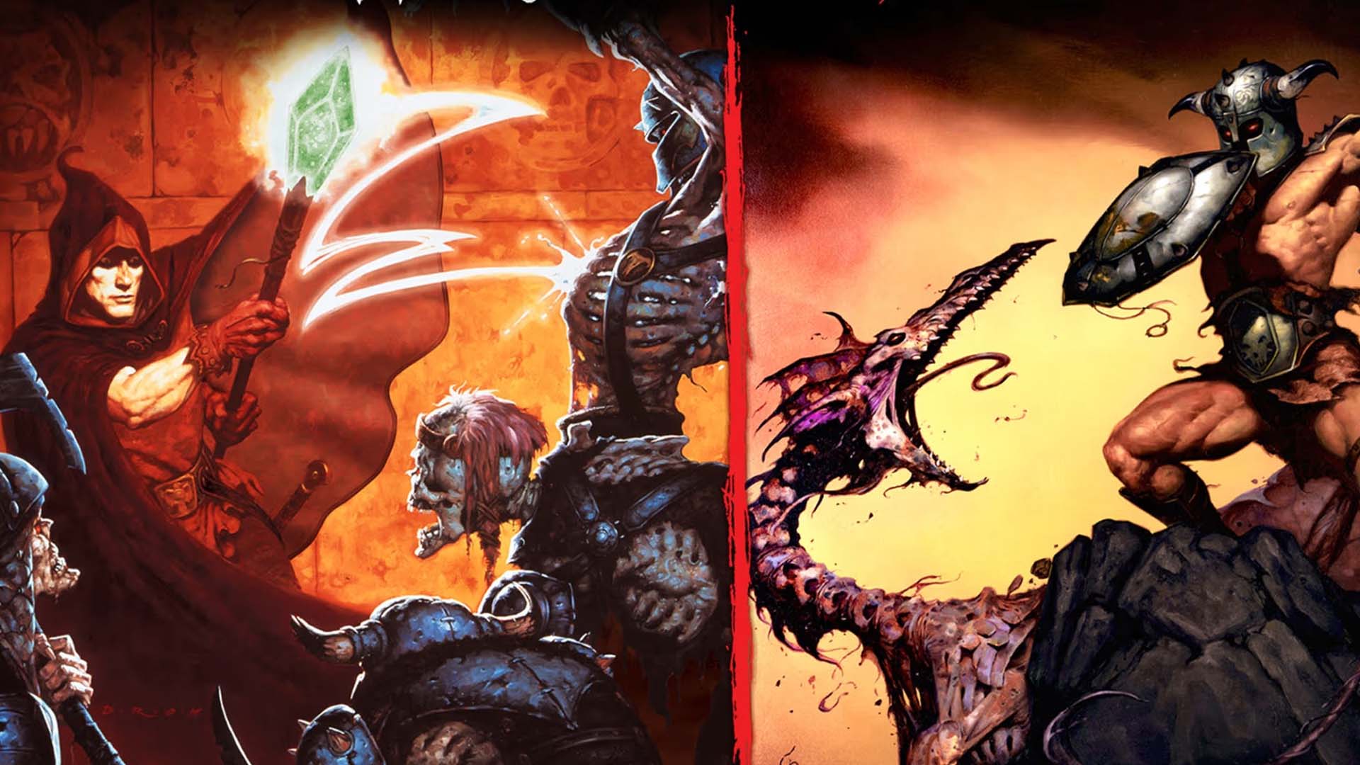 Обложка: арт из Heretic + Hexen