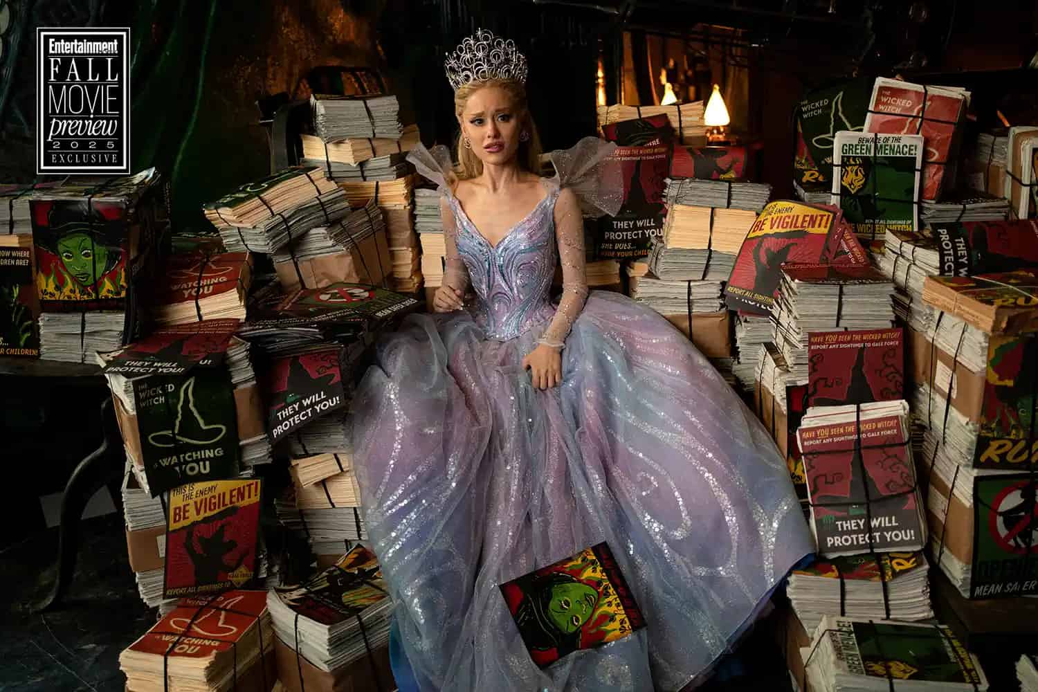 Обложка: кадр со съёмок фильма «Злая: Навсегда»