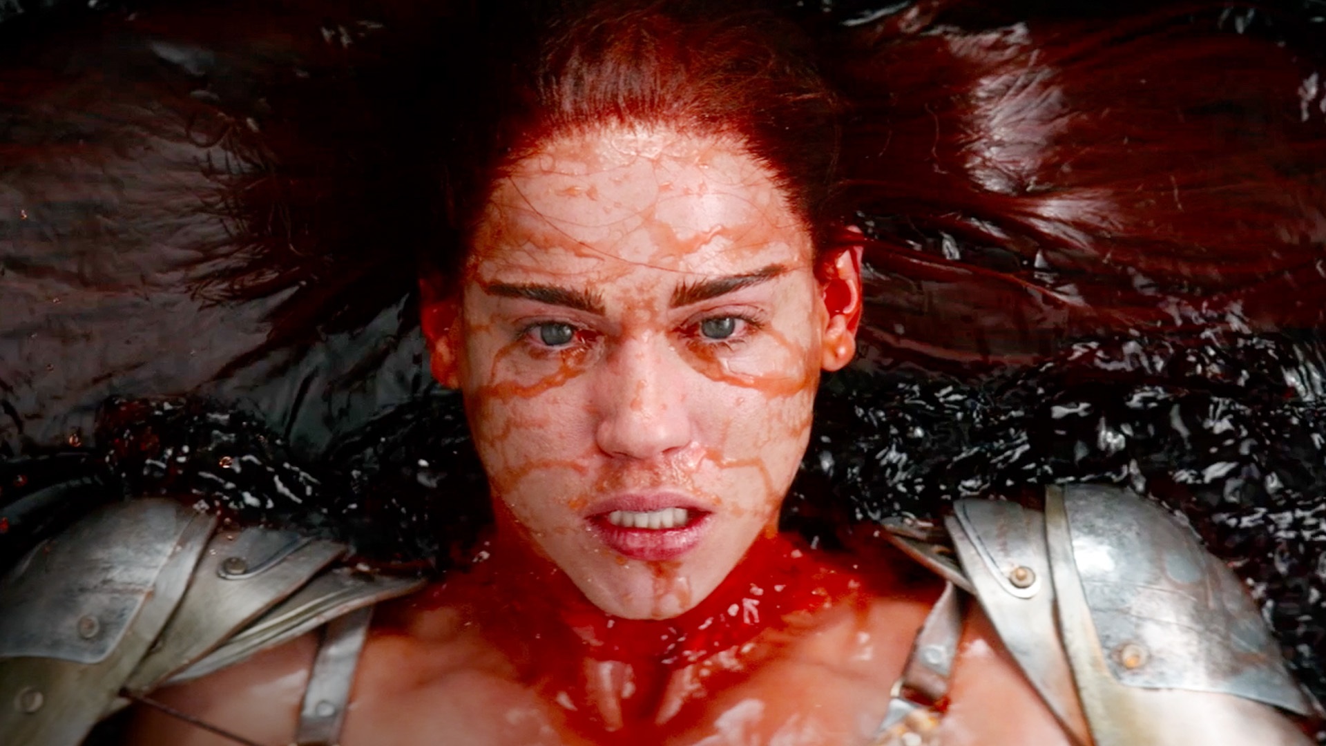 Обложка: постер фильма «Рыжая Соня»