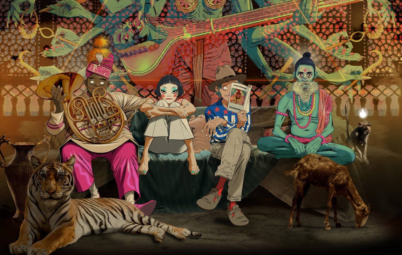 Обложка: арт Gorillaz