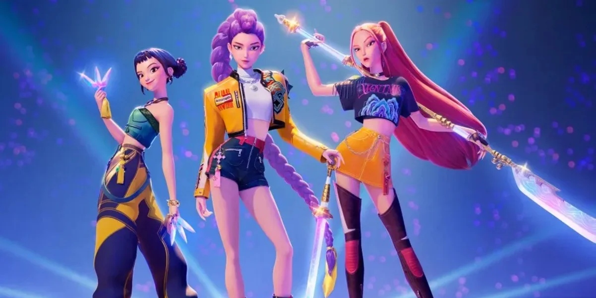 Обложка: кадр из мультфильма «Кей-поп-охотницы на демонов»