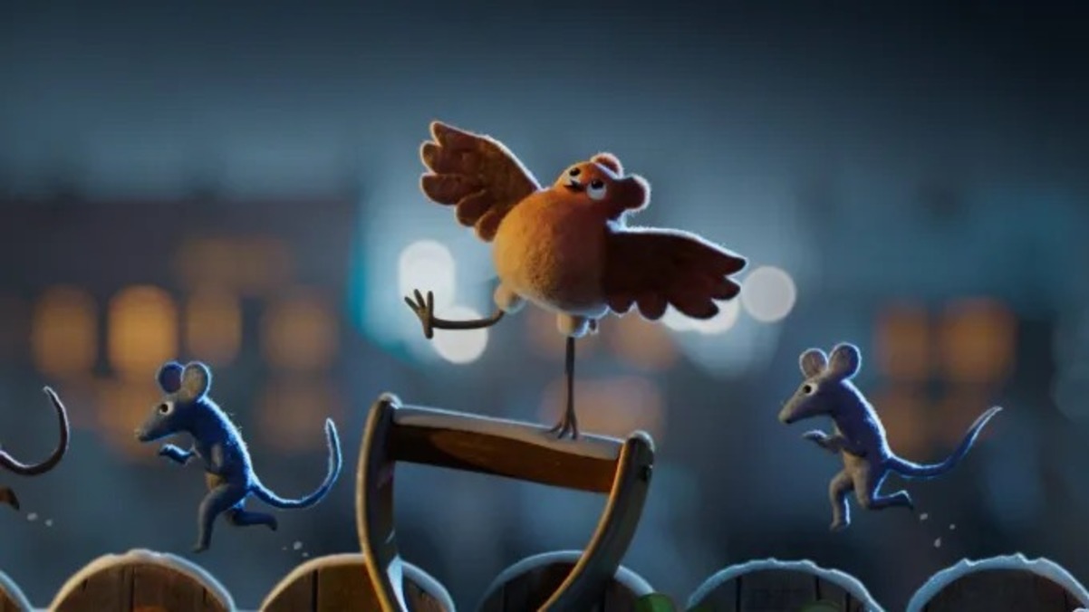 Обложка: кадр из мультфильма «Робин»