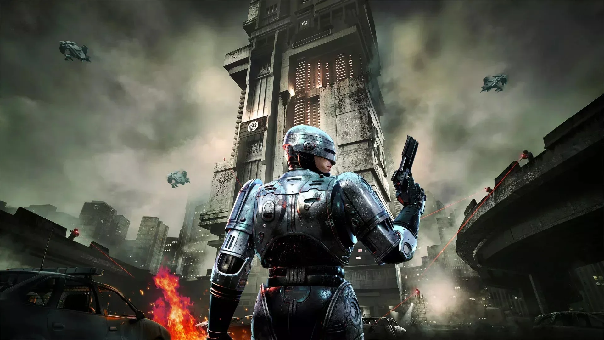 Обложка: арт из RoboCop: Rogue City – Unfinished Business