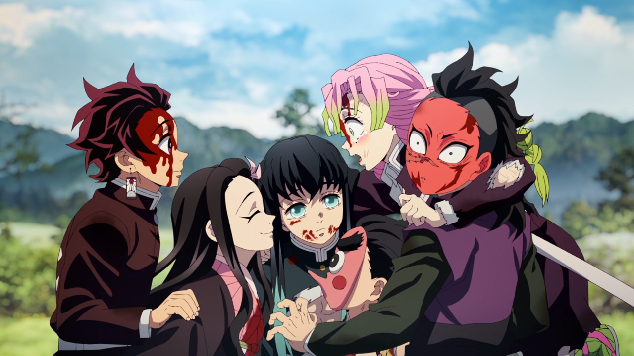 Обложка: кадр из аниме «Истребитель демонов»