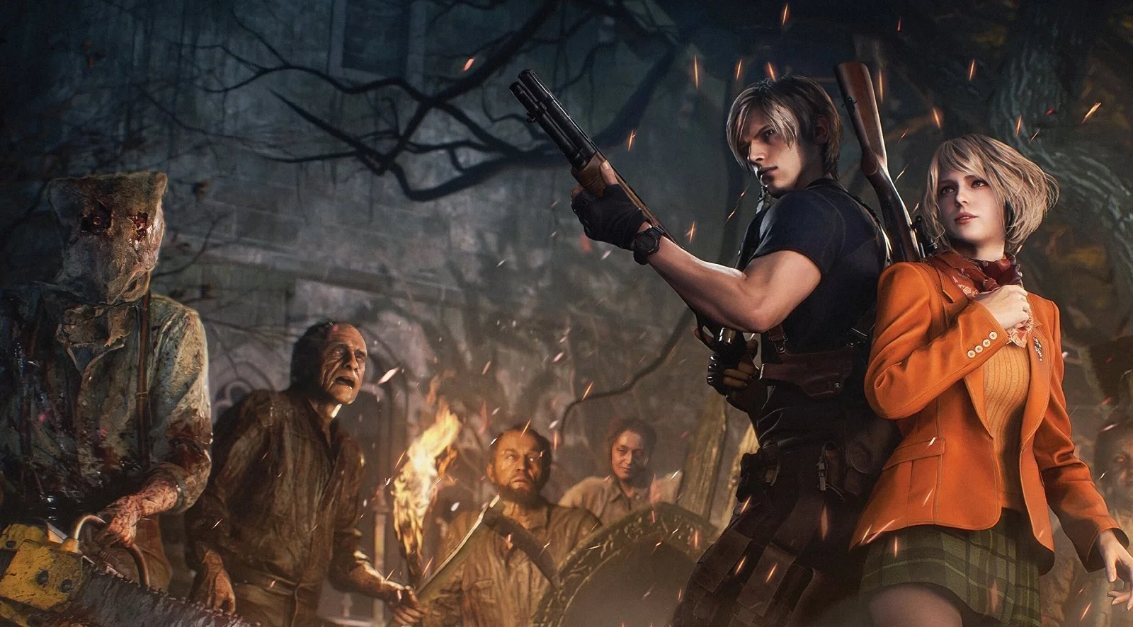 Обложка: арт из Resident Evil 4 Remake