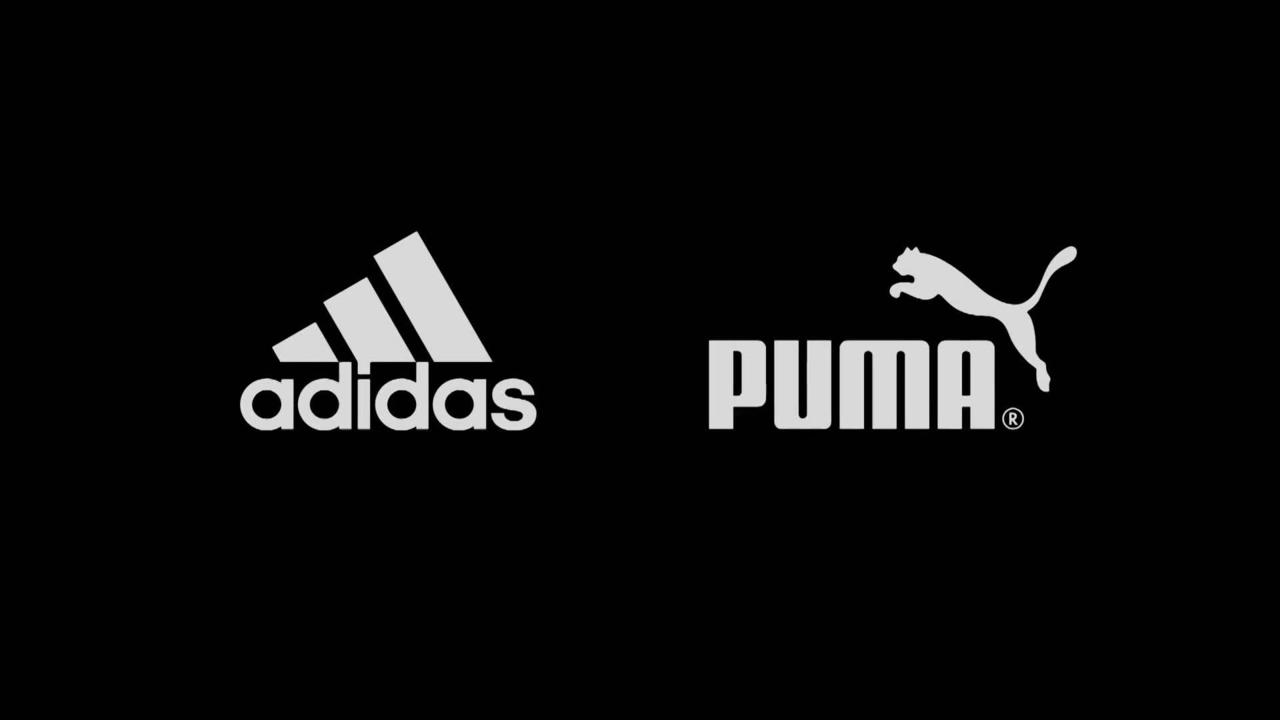 Обложка: Adidas и Puma