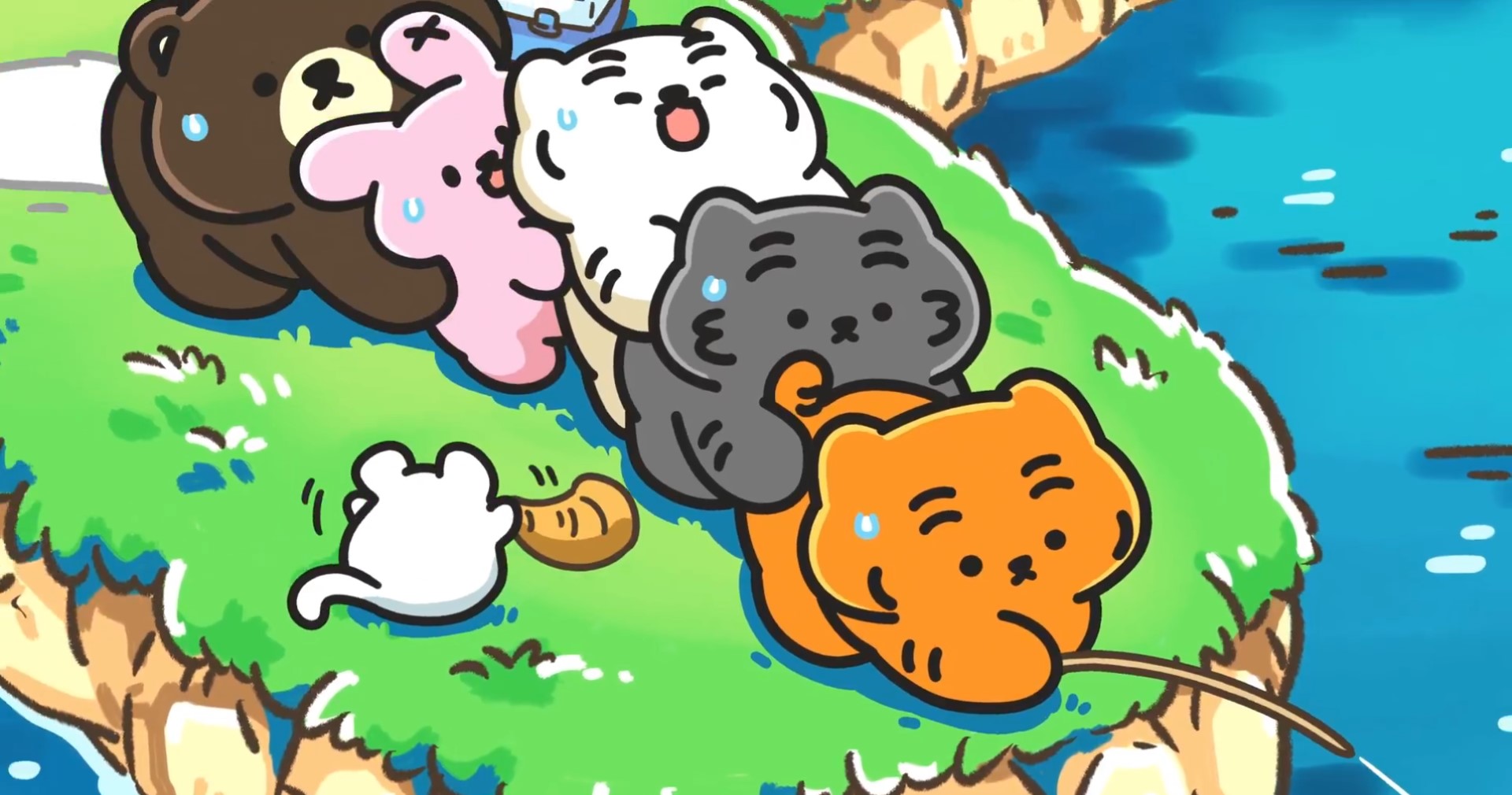 Обложка: кадр из трейлера аниме «Музик Тигр в лесу»