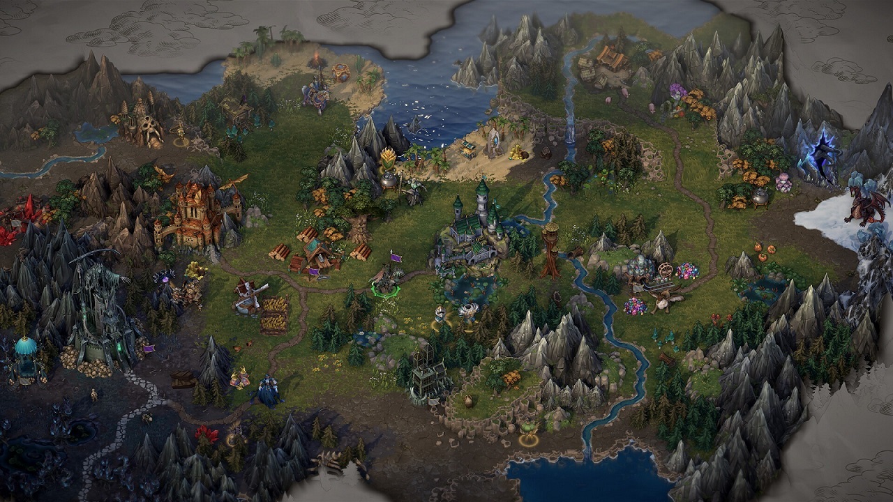 Обложка: скриншот из Heroes of Might and Magic: Olden Era