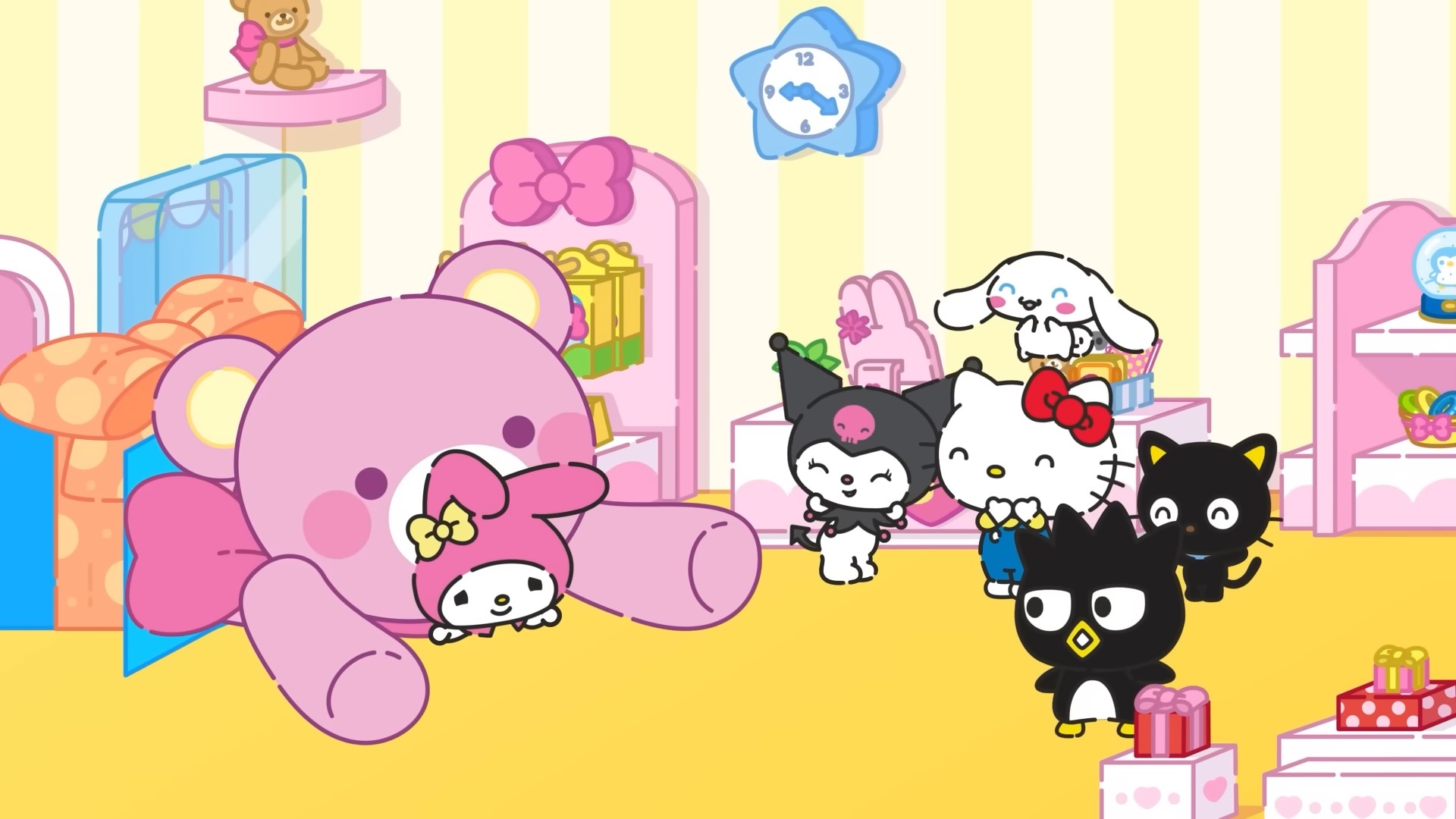 Обложка:  Hello Kitty and Friends Supercute Adventures