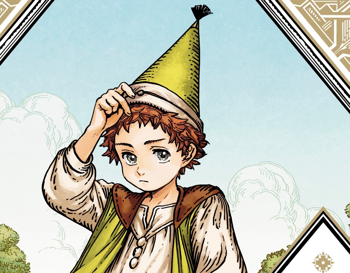 Обложка: официальный арт манги “Ателье колдовских колпаков “