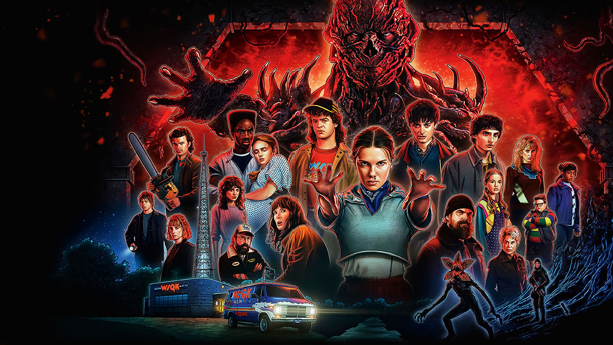 Обложка: "Очень странные дела" // Источник: Netflix