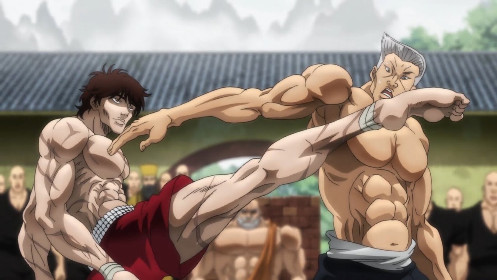 Кадр из аниме «Боец Баки» / Источник: Group TAC
