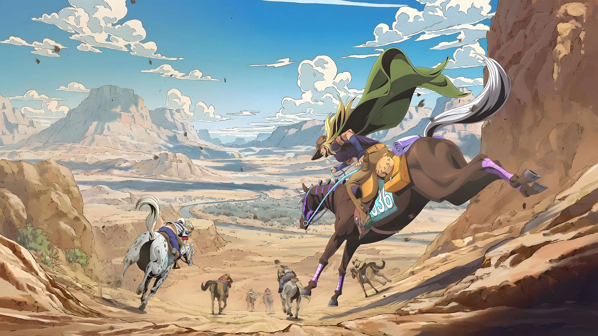Топ-10 аниме про гонки и турниры на выживание в духе Steel Ball Run