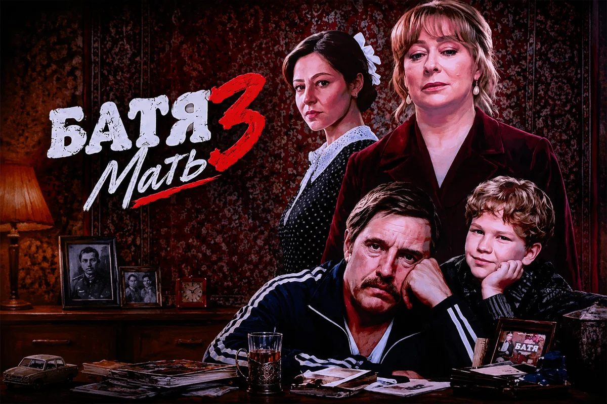 Владимир Вдовиченков вернётся в «Бате 3. Мать» — к комедии присоединится Мария Аронова