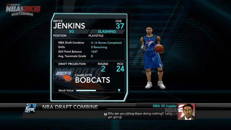 NBA 2K10: Draft Combine — скриншот 3