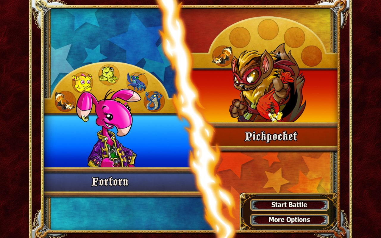 Neopets Puzzle Adventure — скриншот 1
