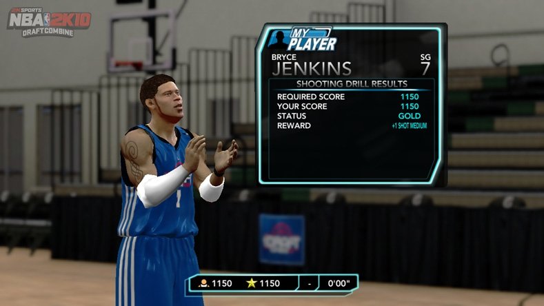 NBA 2K10: Draft Combine — скриншот 5