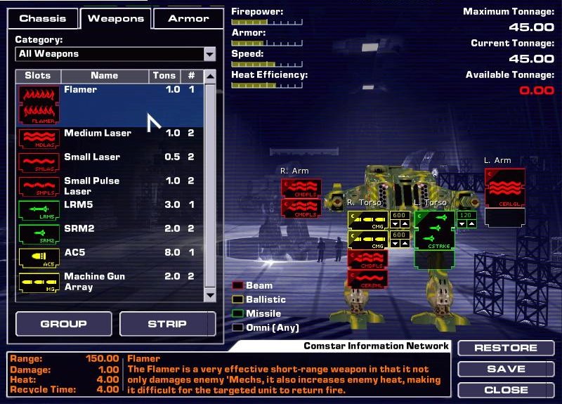 MechWarrior 4: Vengeance — скриншот 4