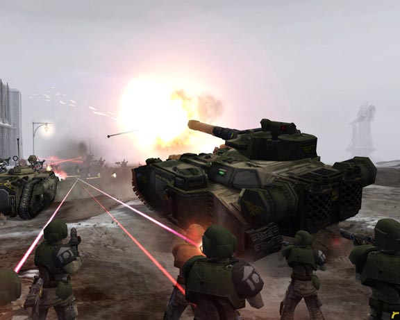 Warhammer 40,000: Dawn of War - Winter Assault Expansion Pack — скриншот 5