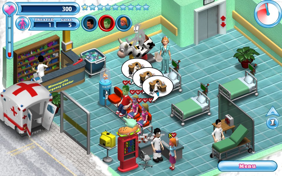 Hospital Hustle — скриншот 1