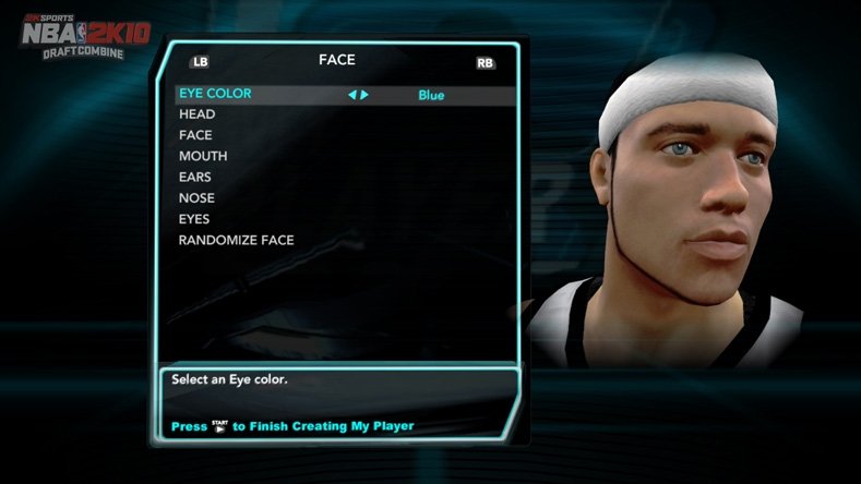NBA 2K10: Draft Combine — скриншот 2
