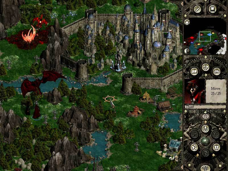 Disciples 2: Rise of the Elves — скриншот 2