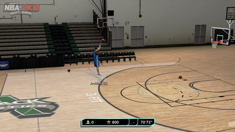 NBA 2K10: Draft Combine — скриншот 6