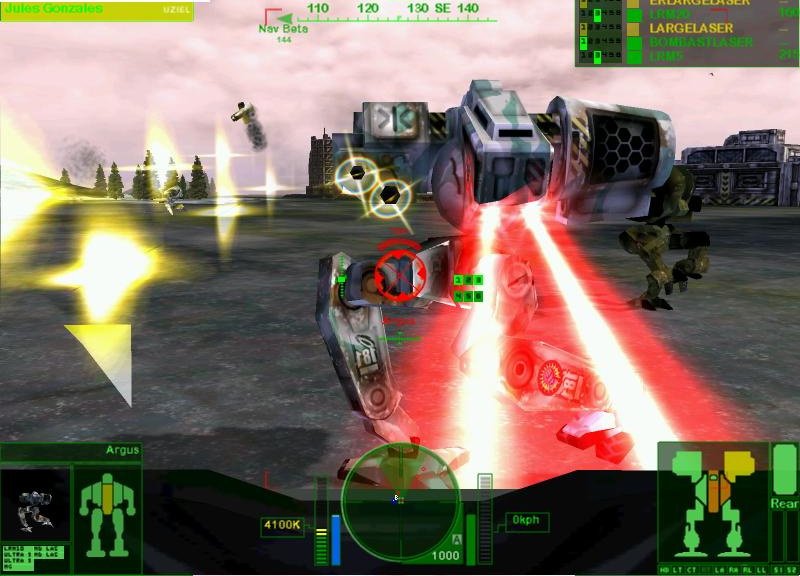 MechWarrior 4: Vengeance — скриншот 3