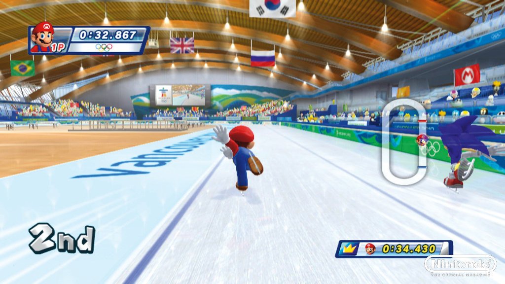 Mario & Sonic at the Olympic Winter Games — скриншот 3
