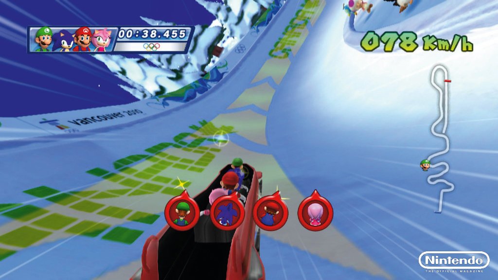 Mario & Sonic at the Olympic Winter Games — скриншот 2