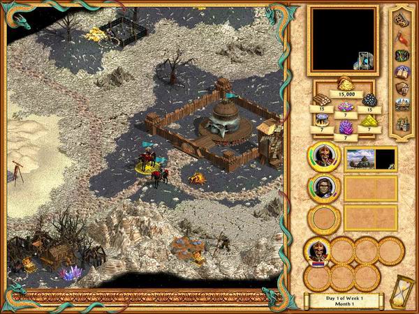Heroes of Might and Magic IV: Winds of War — скриншот 3