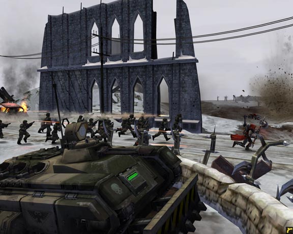 Warhammer 40,000: Dawn of War - Winter Assault Expansion Pack — скриншот 8
