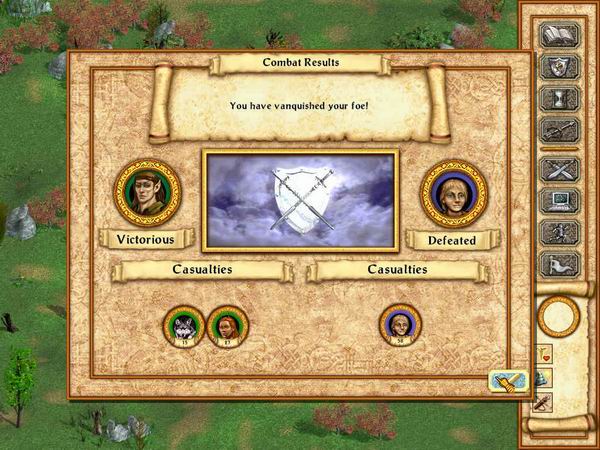 Heroes of Might and Magic 4: The Gathering Storm — скриншот 2