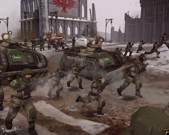 Warhammer 40,000: Dawn of War - Winter Assault Expansion Pack — скриншот 7
