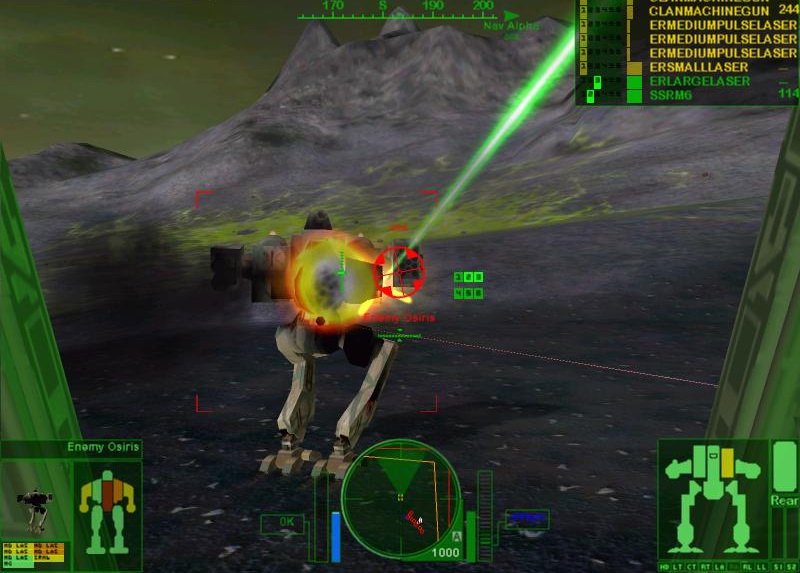 MechWarrior 4: Vengeance — скриншот 7