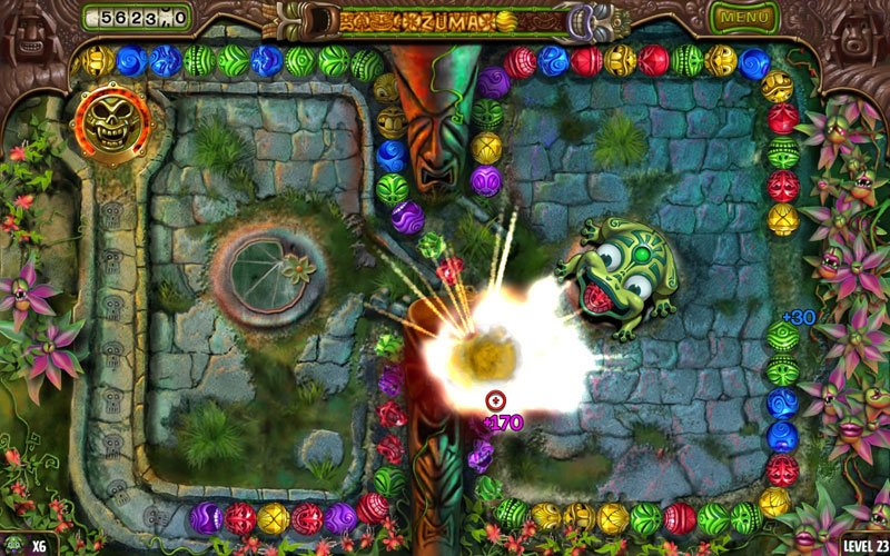 Zuma's Revenge — скриншот 1
