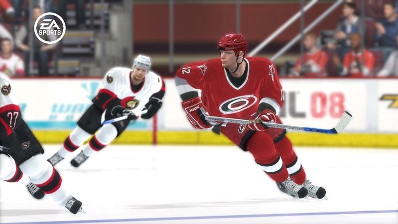 NHL 2008 — скриншот 5