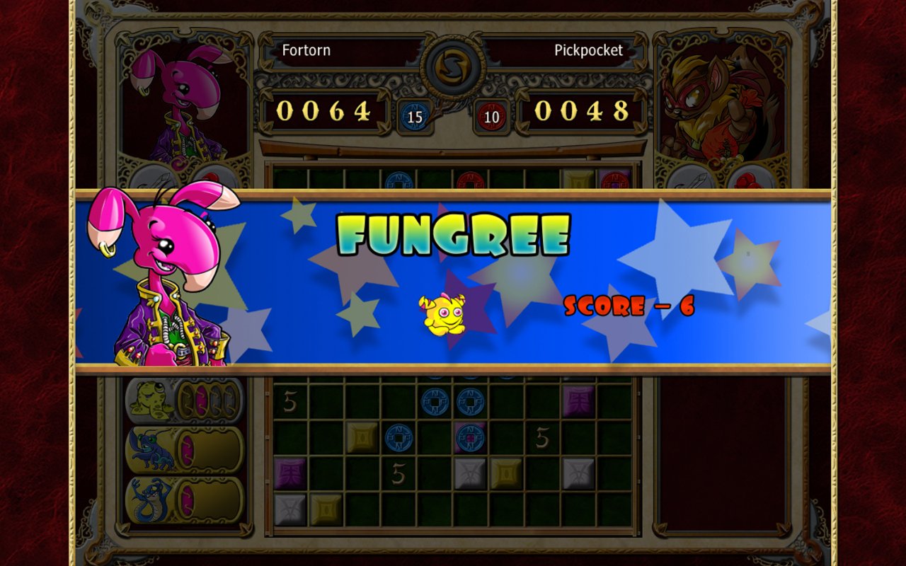 Neopets Puzzle Adventure — скриншот 2
